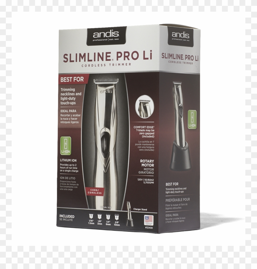 Slimline Pro Li T-blade Trimmer By Andis - Slimline Pro Li Clipart