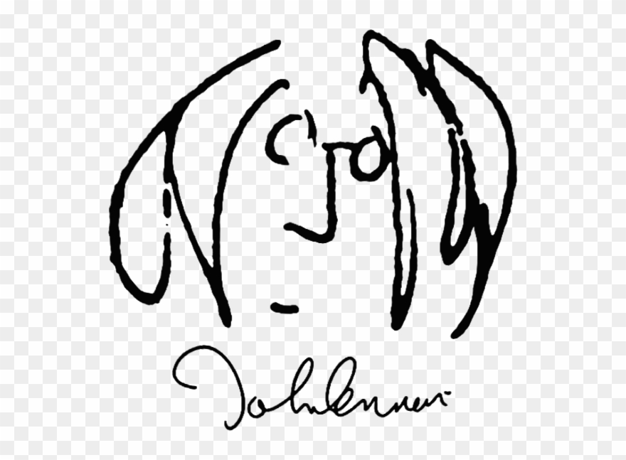 John Lennon Mug 11oz John Lennon Mug - John Lennon Self Portrait Print Clipart