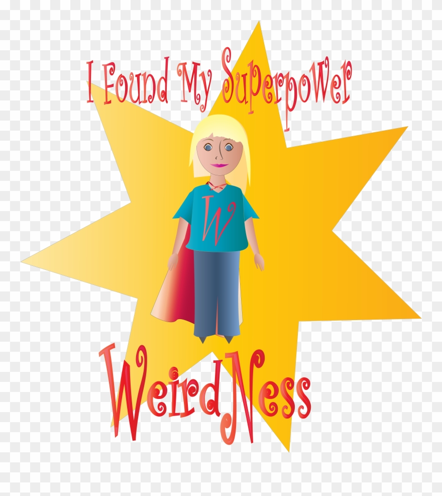 Superpower Weirdness - Illustration Clipart