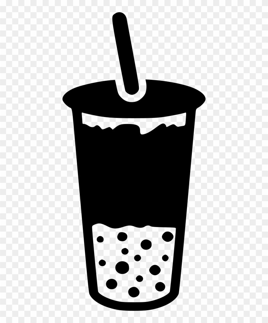 Tea Icon Png - Bubble Tea Clipart Png Transparent Png