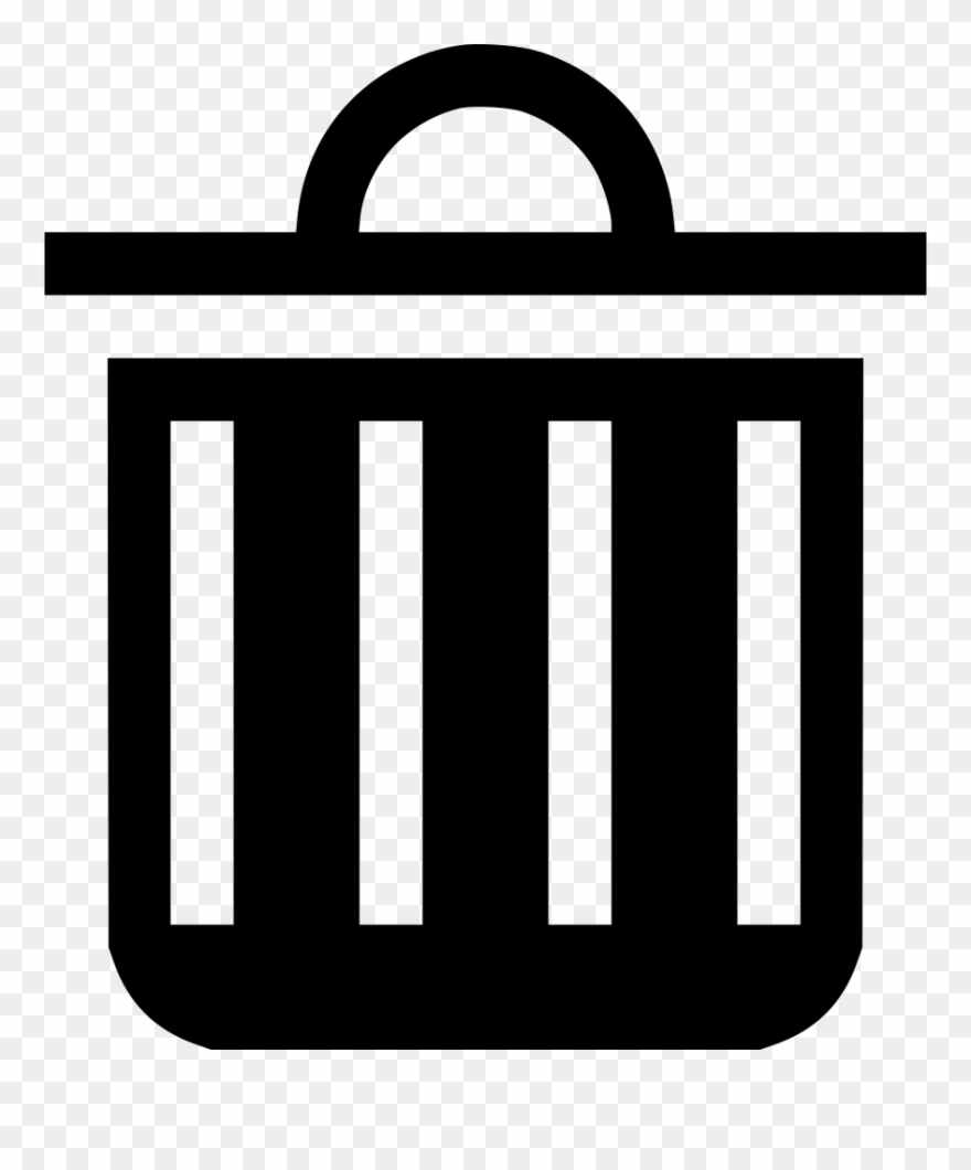 Interface Icons Trash Bin Garbage Comments Clipart