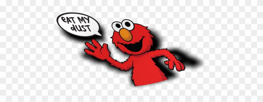 Elmo Sticker - Cartoon Clipart