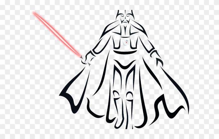 Darth Vader Clipart Hand - Illustration - Png Download