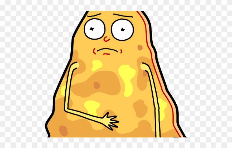 Rick And Morty Clipart Buff - Pizza Rick Y Morty - Png Download