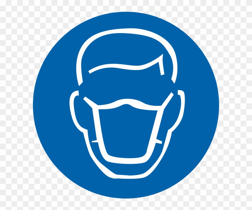 Warning Signs - Safety Sign Wear Mask Clipart