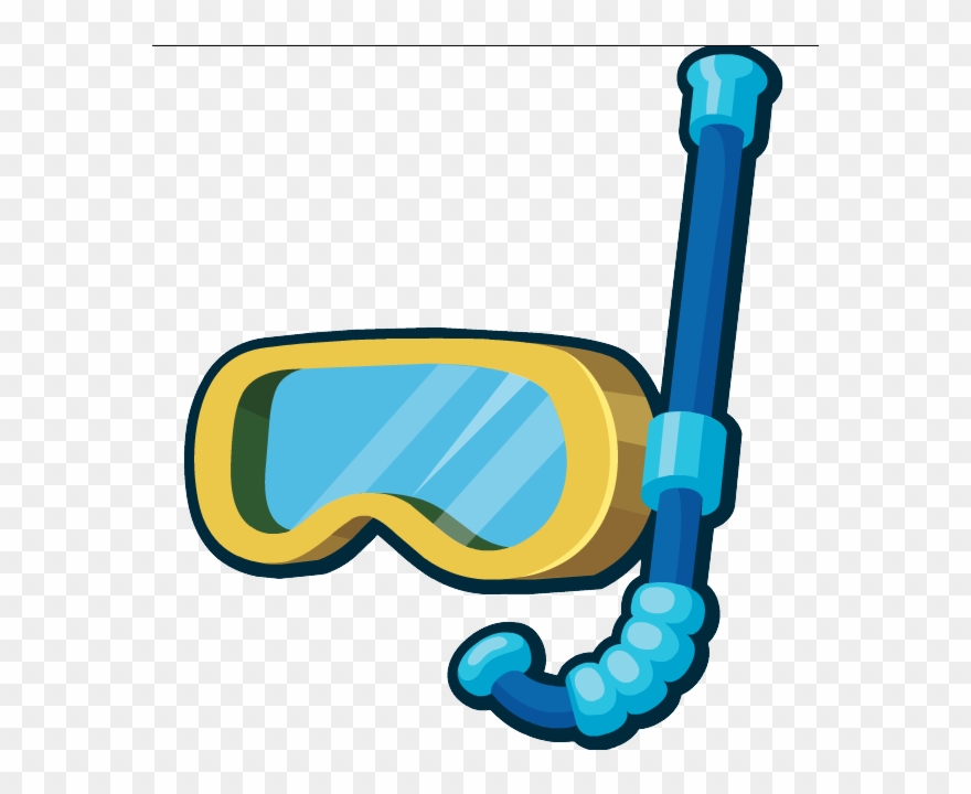 Snorkel, Diving Mask Png - Snorkel And Mask Png Clipart