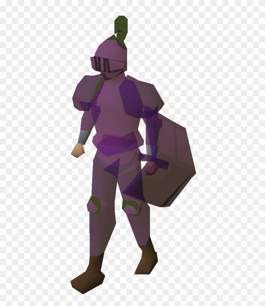 Vector Transparent Corrupted Armour - Runescape Purple Armor Clipart