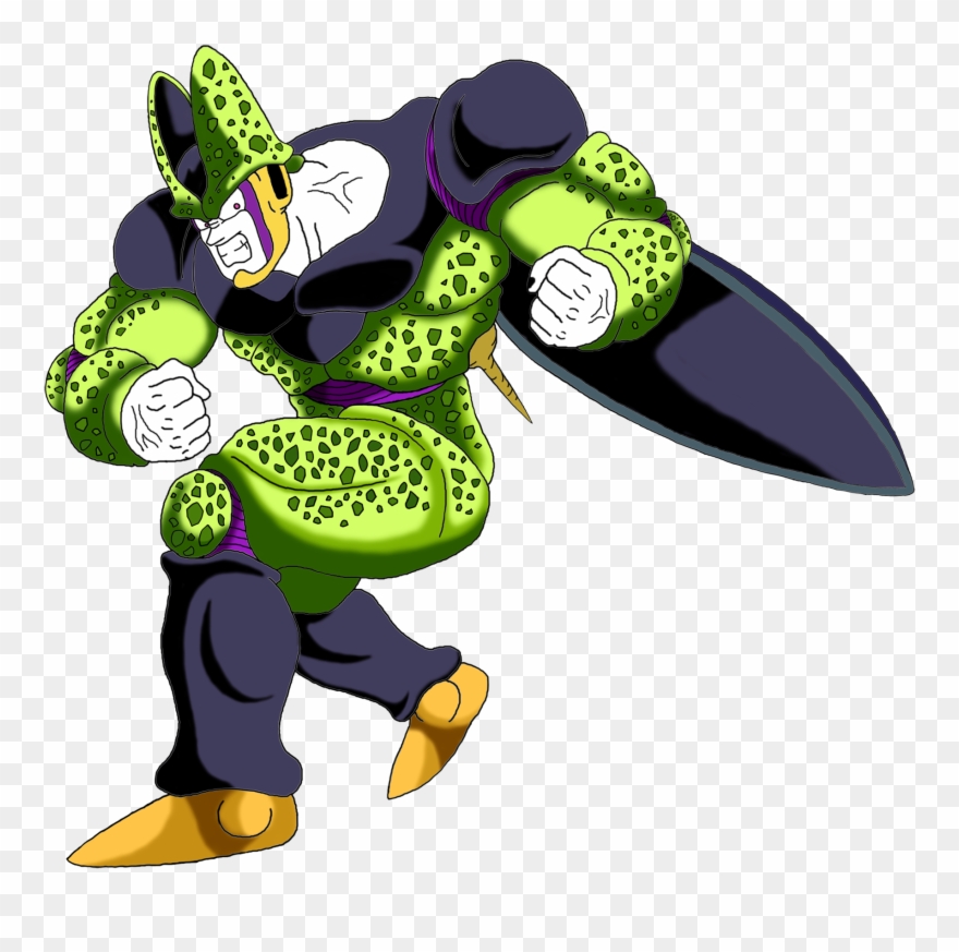 Cell's Galleries - Giant Cell Dragon Ball Clipart