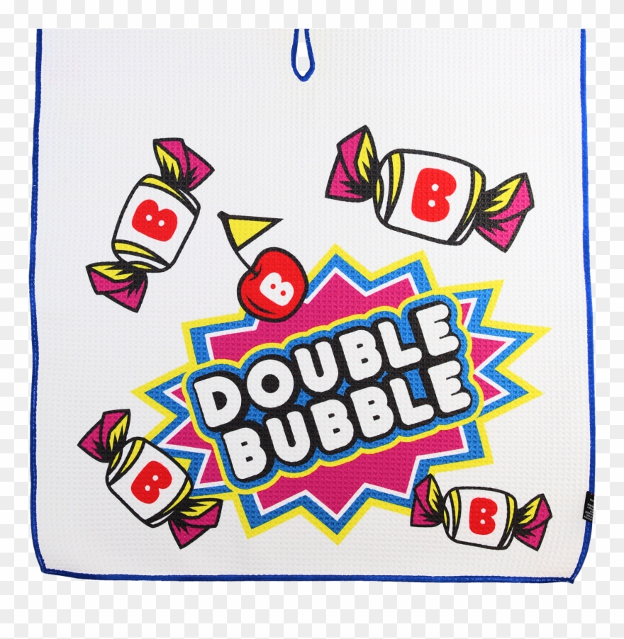 Double Bubble Players Towel Clipart
