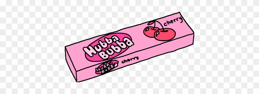 Aesthetic Pink Bubble Gum Clipart