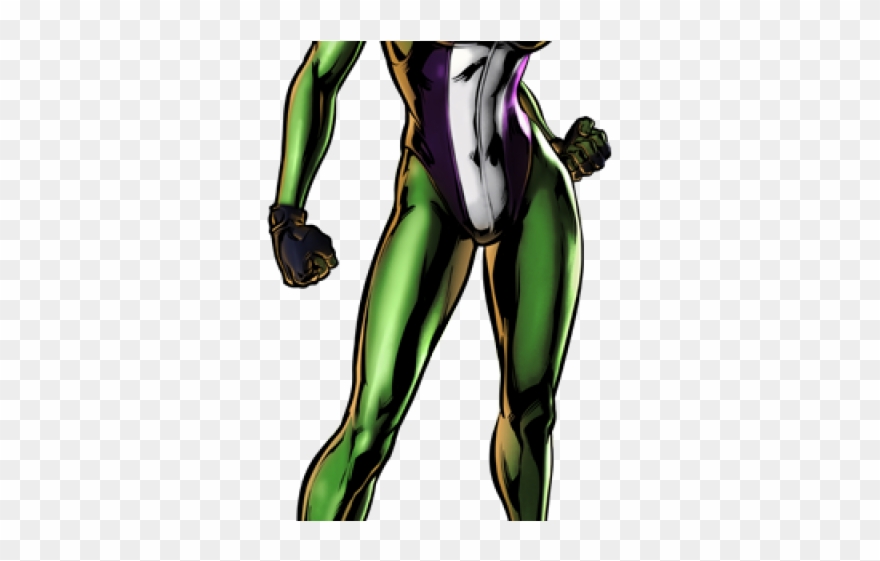 Ultimate Marvel Vs Capcom 3 She Hulk Clipart