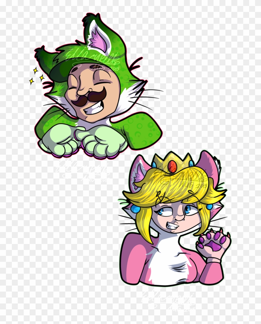 Cat Power Super Mario 3d World Clipart