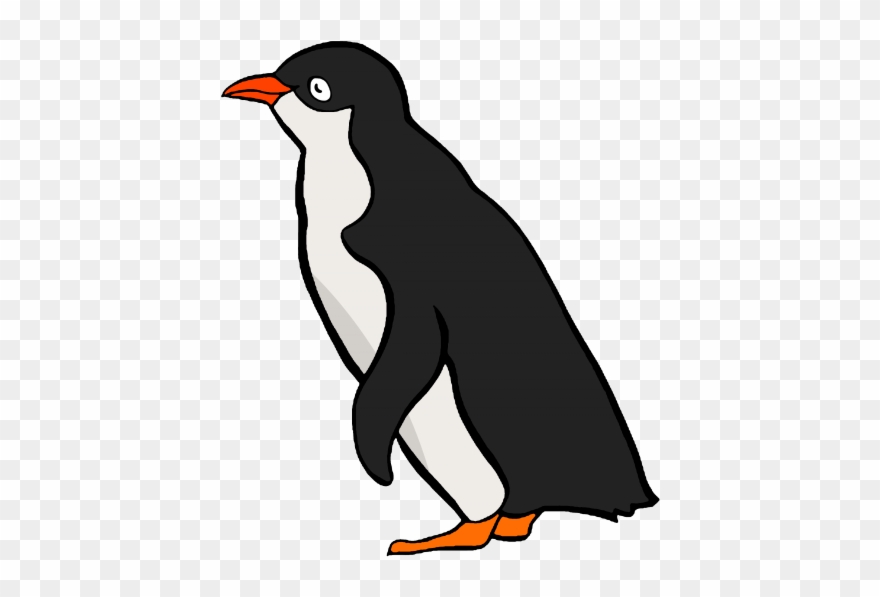The Bucknellian - Orange Penguin Clipart