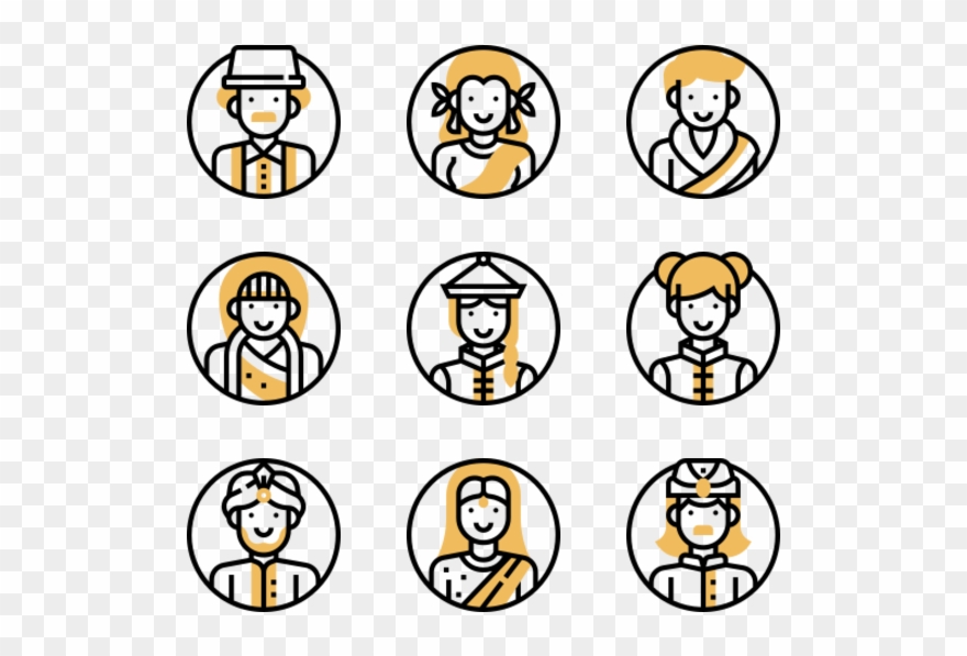 National Avatars - 汪 啊 阿 虎 Clipart