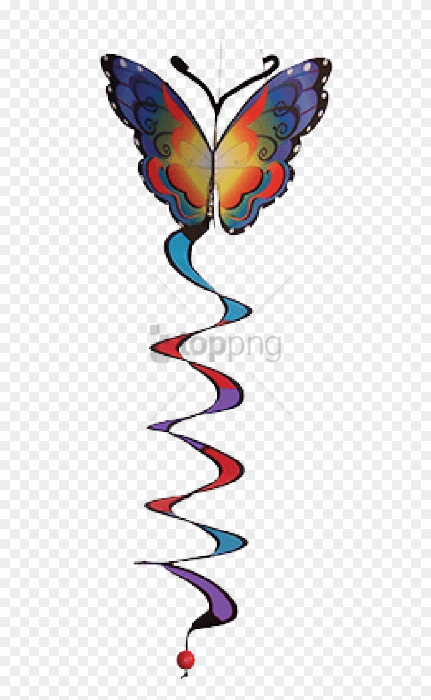 Free Png Fancy Butterfly Theme Twister - Butterfly Twister Clipart
