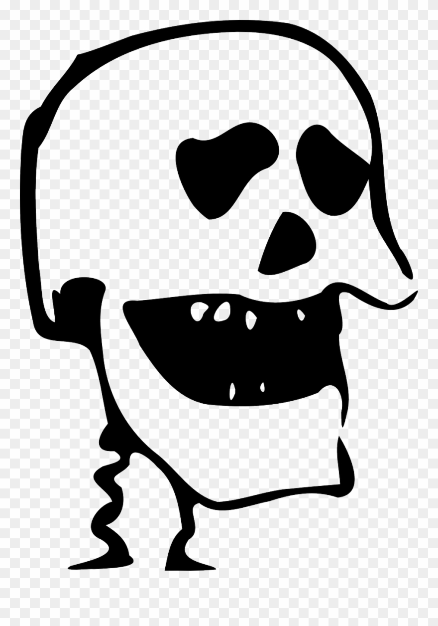 Halloween Skull Dead - Skull Clipart