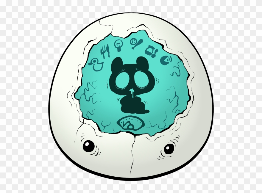 The Little Figure Appears To Be Rocking Back And Forth, - Circle Clipart