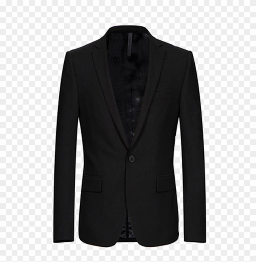 Black Suit Transparent Image - Jacket Clipart