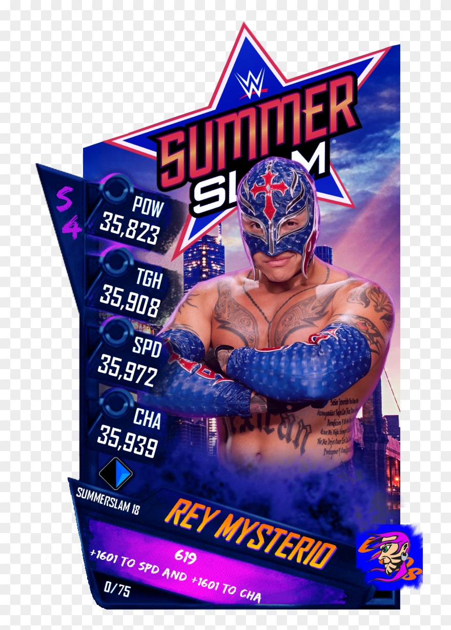 Wwe Supercard Rey Mysterio Png Wwe Supercard Rey Mysterio - Wwe Supercard Ss18 Tier Clipart