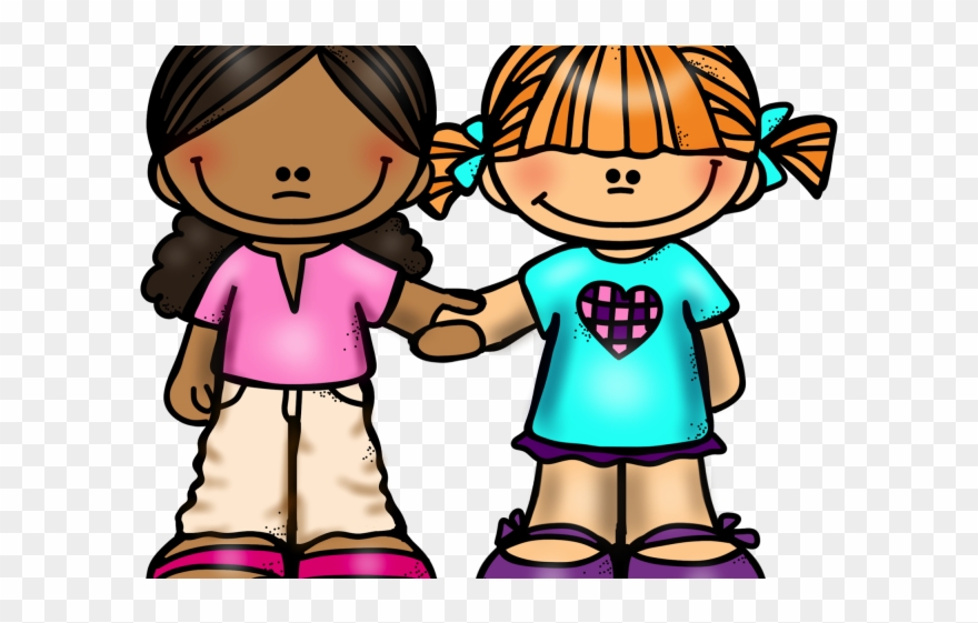 Child Clipart Friendship - Niños Dibujos - Png Download