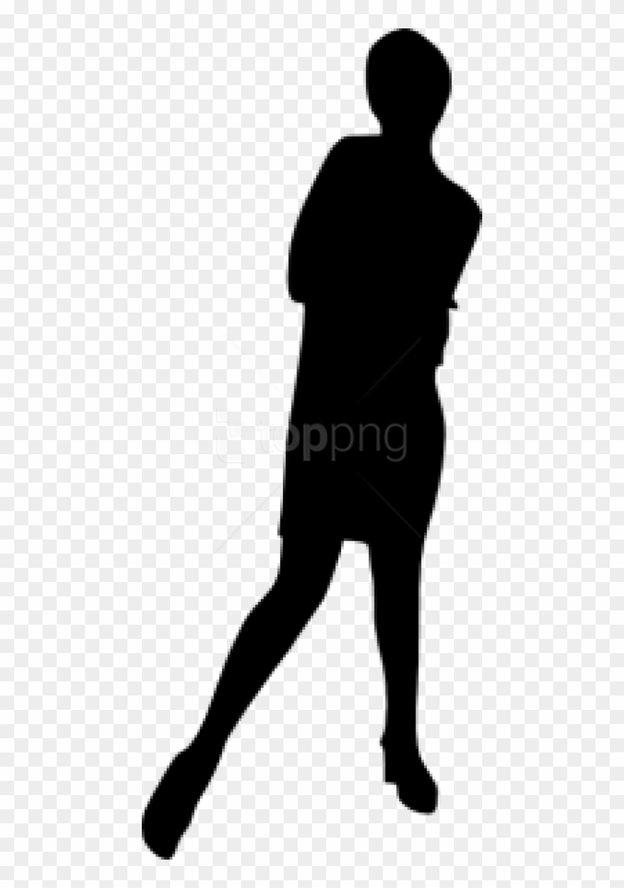 Free Png Woman Silhouette Png - Different Woman Silhouettes Transparent Clipart