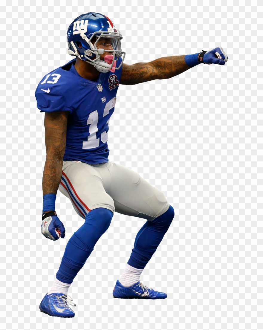 647 X 1024 16 0 - Odell Beckham Cut Out Clipart