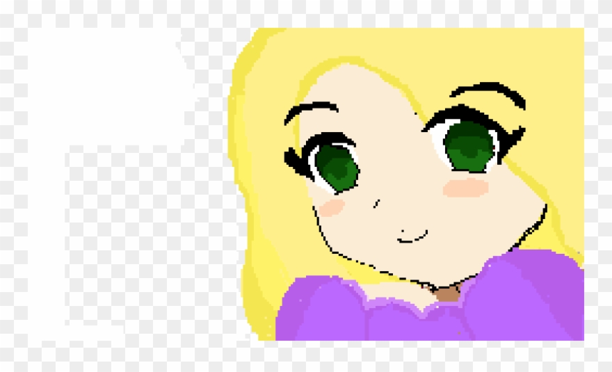 Rapunzel - Cartoon Clipart