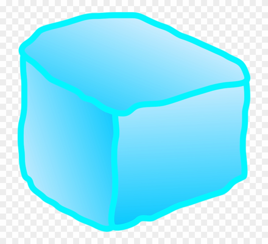 Clipart Of Cube, Animated Water And Cold Water - Png Download