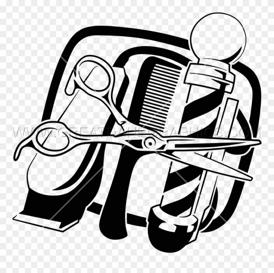 Barber Tools Clipart