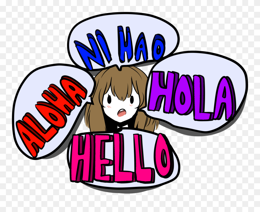 Of Course, Being Bilingual Does Not Prevent People Clipart