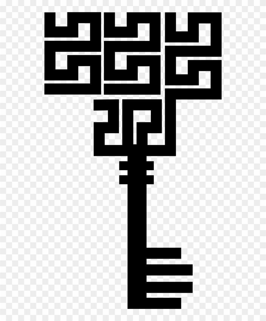 Key Design Like A Png Icon Free - Icone Complexe Clipart