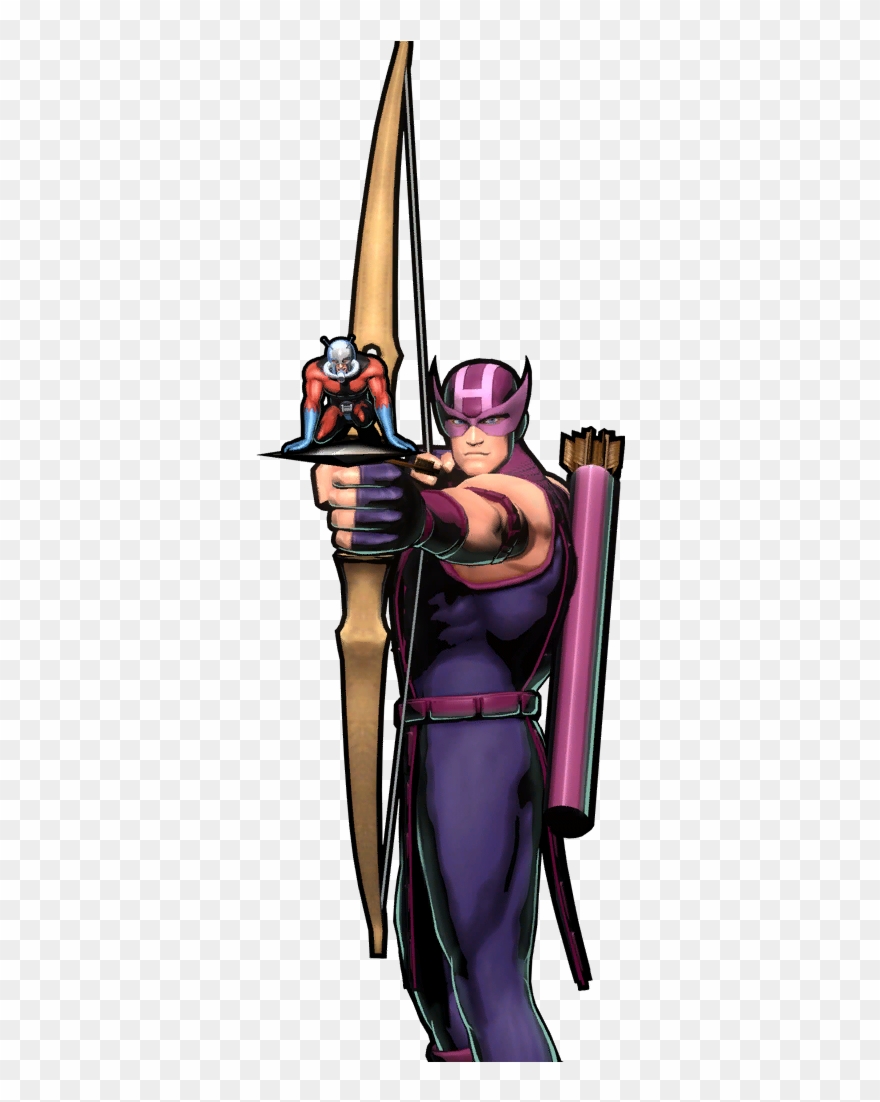 Hawkeye Ultimate Mvc3 Full Victory - Marvel Vs Capcom Hawkeye Clipart