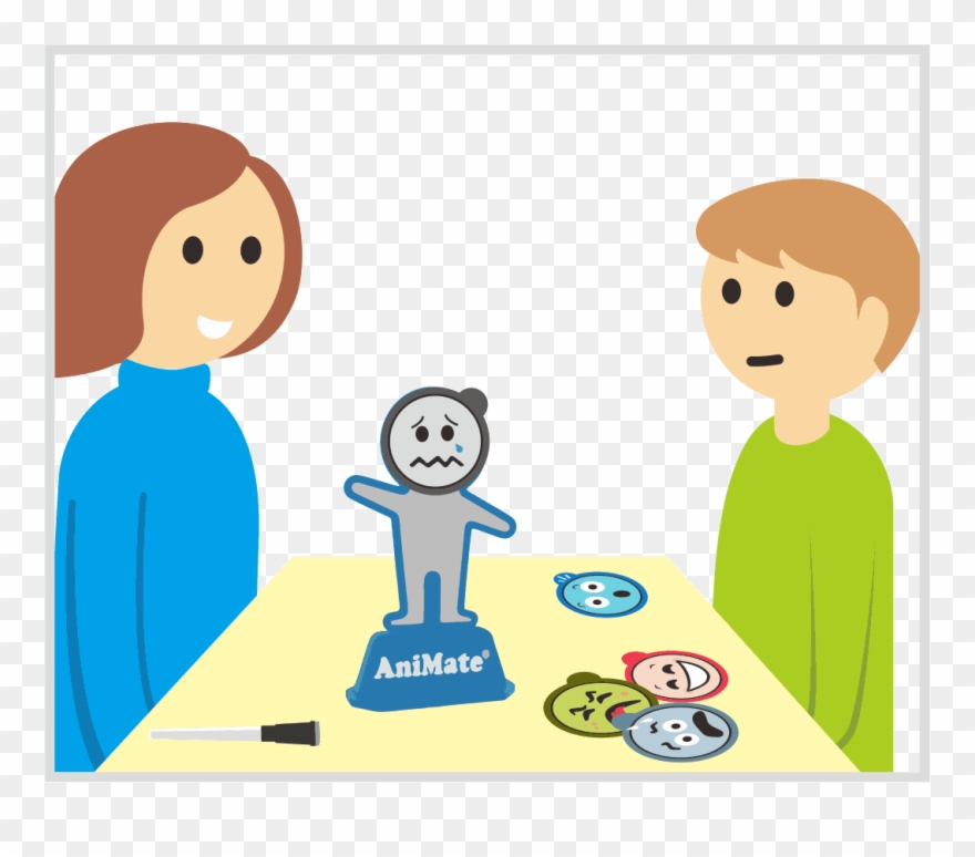 Position Several Emotion Pictograms In Front Of The - Meteo 3 Clipart