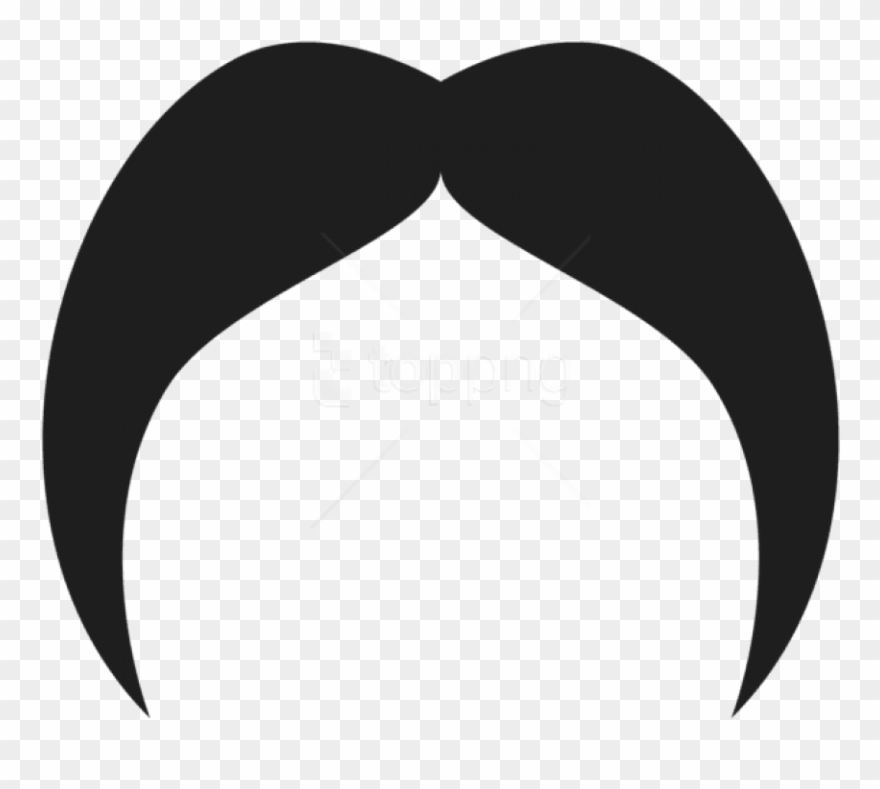 Free Png Download Movember Stache Rich Uncle Clipart - Droopy Mustache Clipart Transparent Png