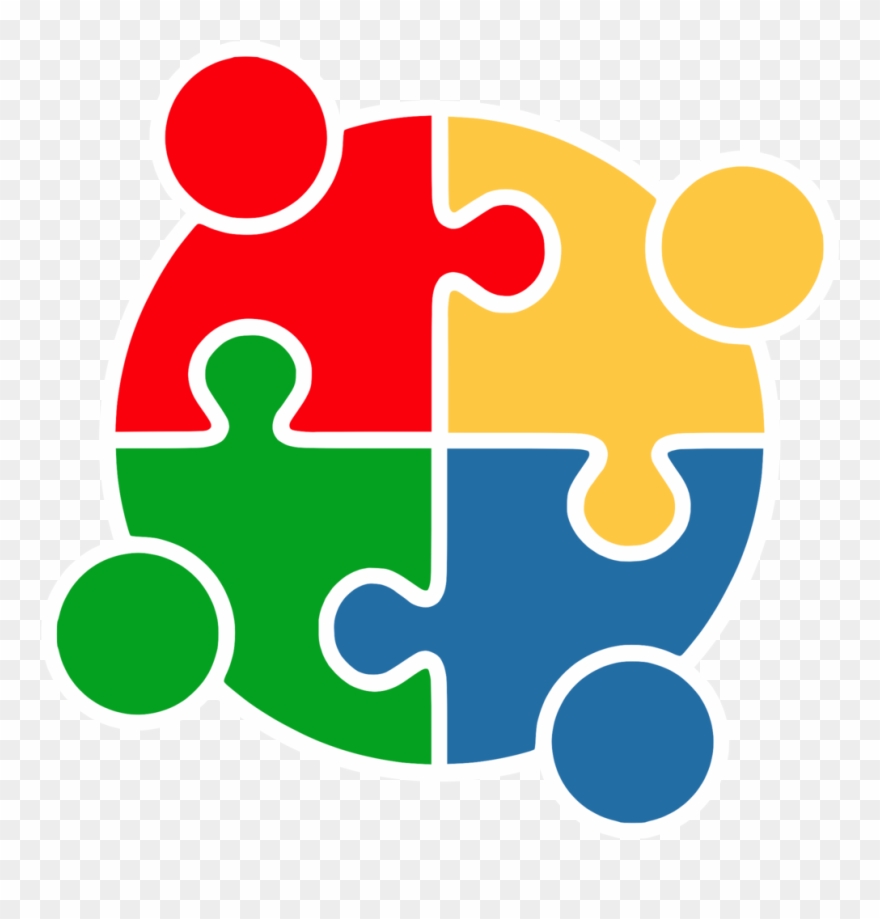 Collaborative - Clipart Transparent Puzzle Pieces - Png Download