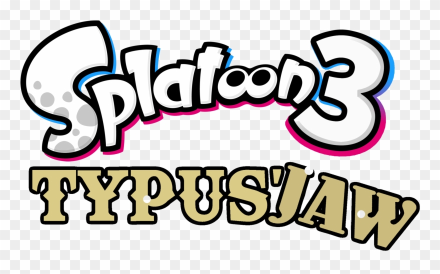 Splatoon 3/typus' Jaw - Splatoon Logo Clipart