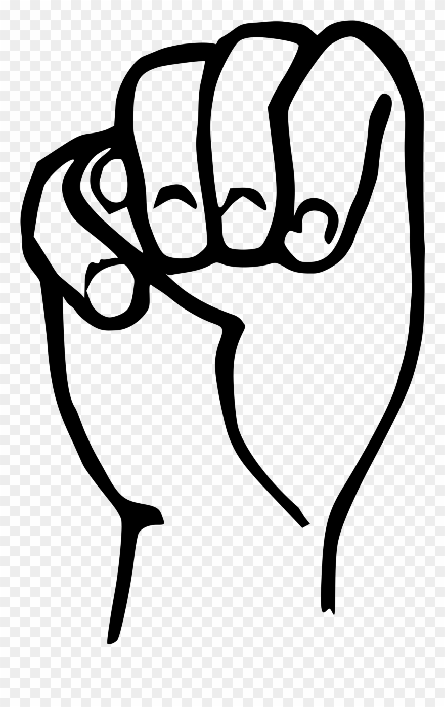 Open - Sign Language For The Word Free Clipart