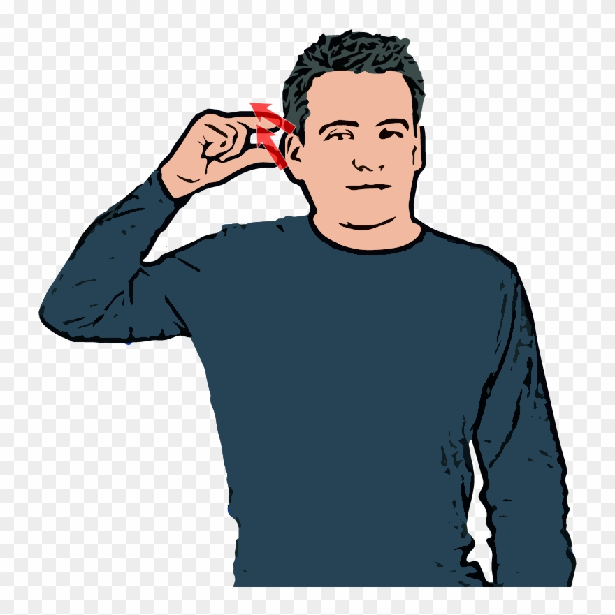 British Sign Elf Bsl - British Asl Sign Language Clipart