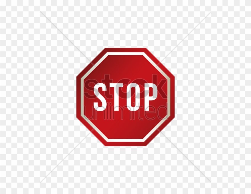 Download Stop Road Sign Vector Clipart Stop Sign Traffic - Crossing Guard Thank You - Png Download