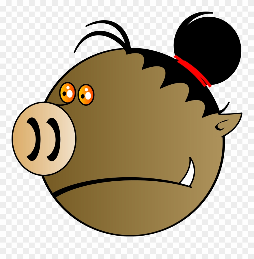 Free Uz Head - Monster Clip Art - Png Download