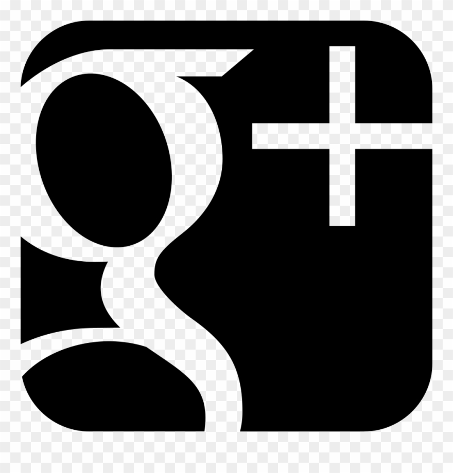 Google Plus White Logo Png Clipart