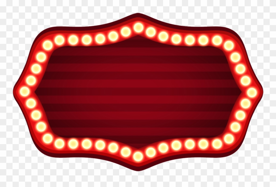 Hollywood Sign Png Transparent File - Theater Sign Png Clipart