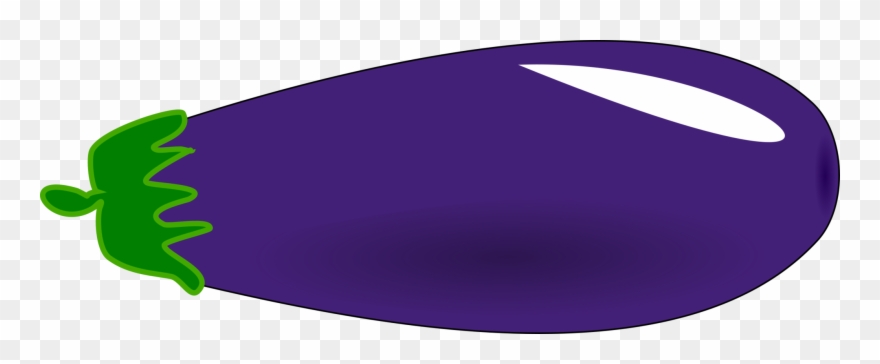 Vegetarian Cuisine Eggplant Nightshade Food Vegetable - Legume Clip Art - Png Download