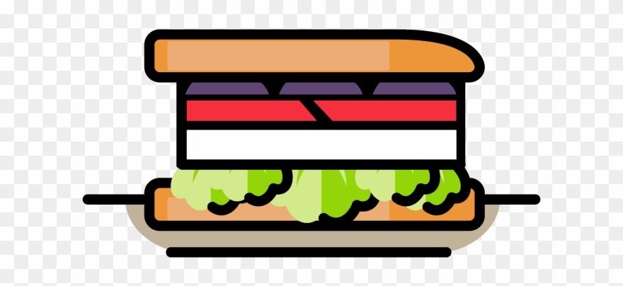 Mykonos Sandwich 3,40 Euro Clipart