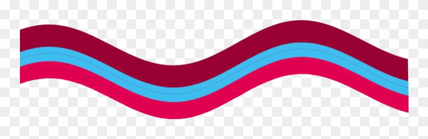 Green Wavy Line Clipart - Red Wavy Lines Clipart - Png Download