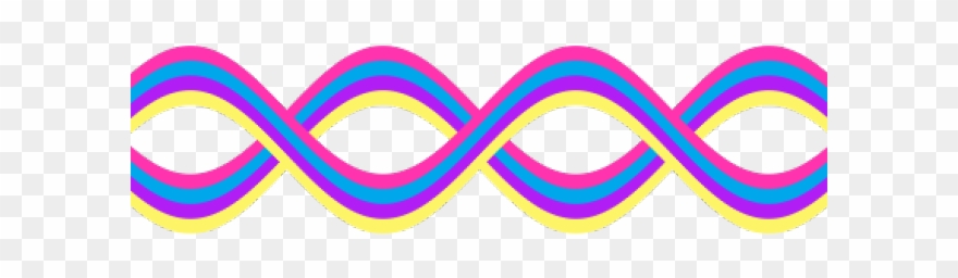 Line Clipart Fancy - Clipart Squiggly Line Border - Png Download