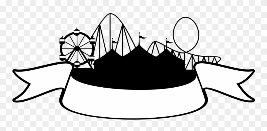 Cliparts Shop Of Library Buy Clip Art - Fair Silhouette - Png Download