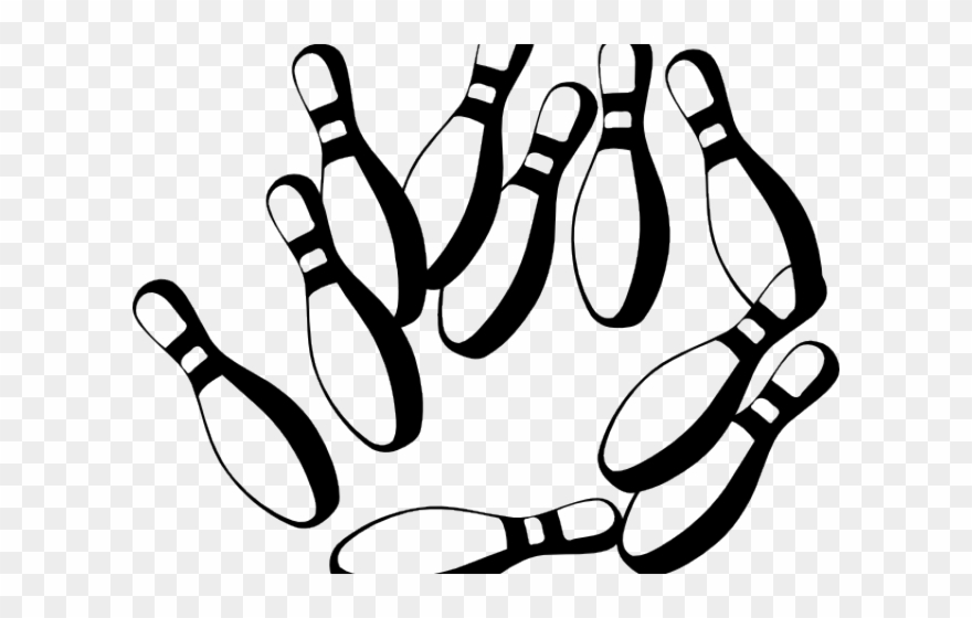 Bowling Pins Clipart