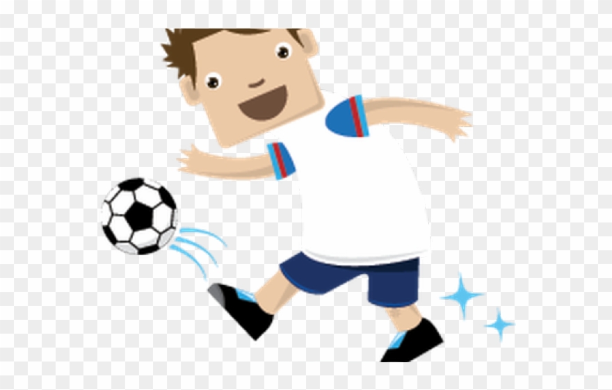 Playing Soccer Clipart - Png Download