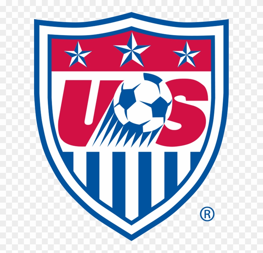 Clip Freeuse Library Badge Svg Flag American - Us Men's Soccer Team Logo - Png Download